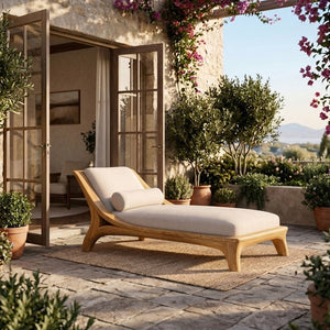 Modern Organic Wooden Sofa For Living Room Furniture