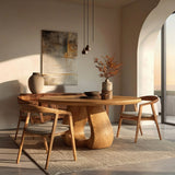 Contemporary Wooden Dining Table For Dining Area