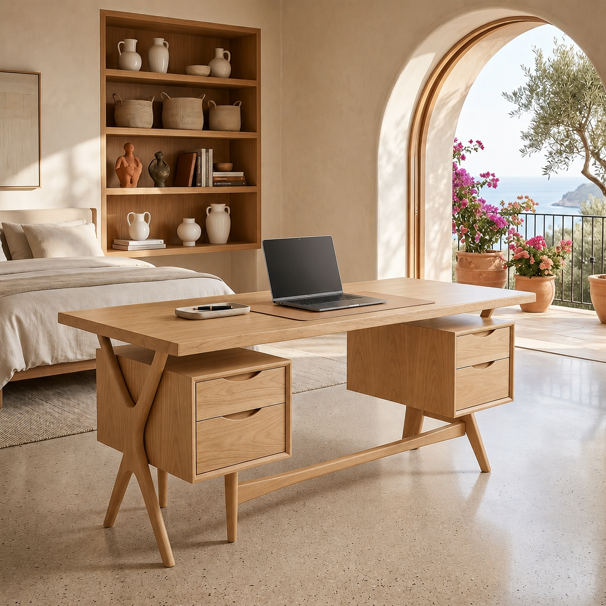 Organic Corner Executive Desk Home Office