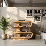 Farmhouse Vinyl Storage Console For Bedroom Decor