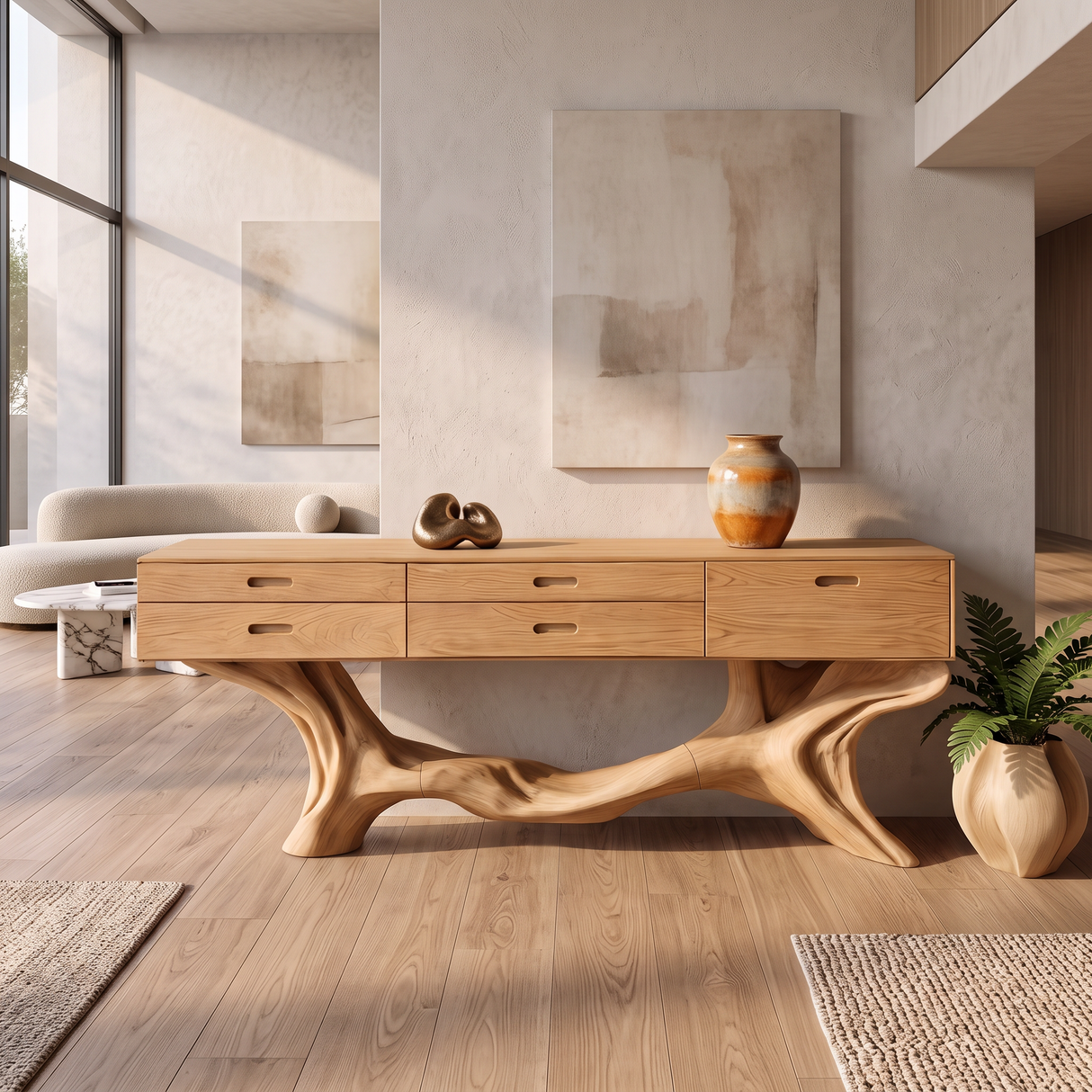 Farmhouse Live Edge Entryway Table For Bedroom Cozy Decor Ideas