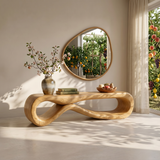 Organic Sculptural Bench Coastal Residence