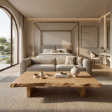 Organic Coffee Table For Tropical Villa Lounge
