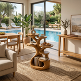 Contemporary Multi Tier Side Table Modern Home
