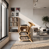 Handcrafted Wooden Media Console For Furniture Decor