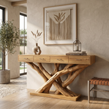 Organic Modern Twisted Root Console Table Luxury Entryway