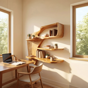 Modern Wall Shelf For Hallway Space Saving