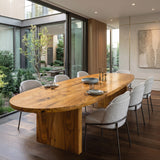 Contemporary Oval Dining Table For Dining Room