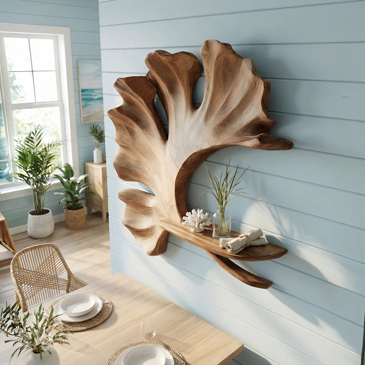 Modern Wall Shelf For Entryway Space Saving