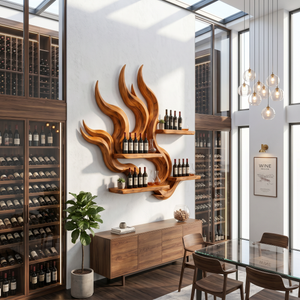 Scandinavian Wine Glass Holder For Home Bar