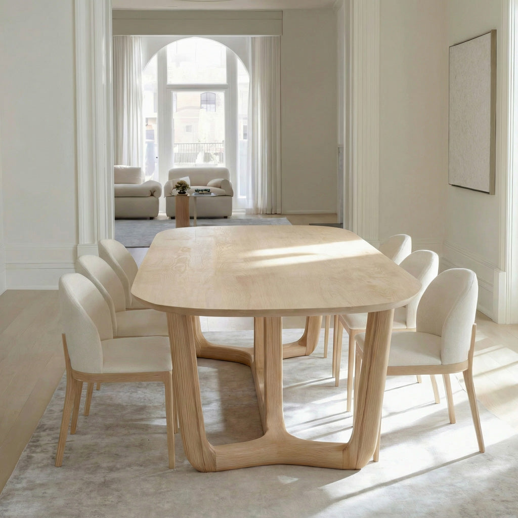 Scandinavian Minimal Dining Table For Dining Room