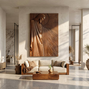 Organic Modern Sacred Wall Art For Living Room
