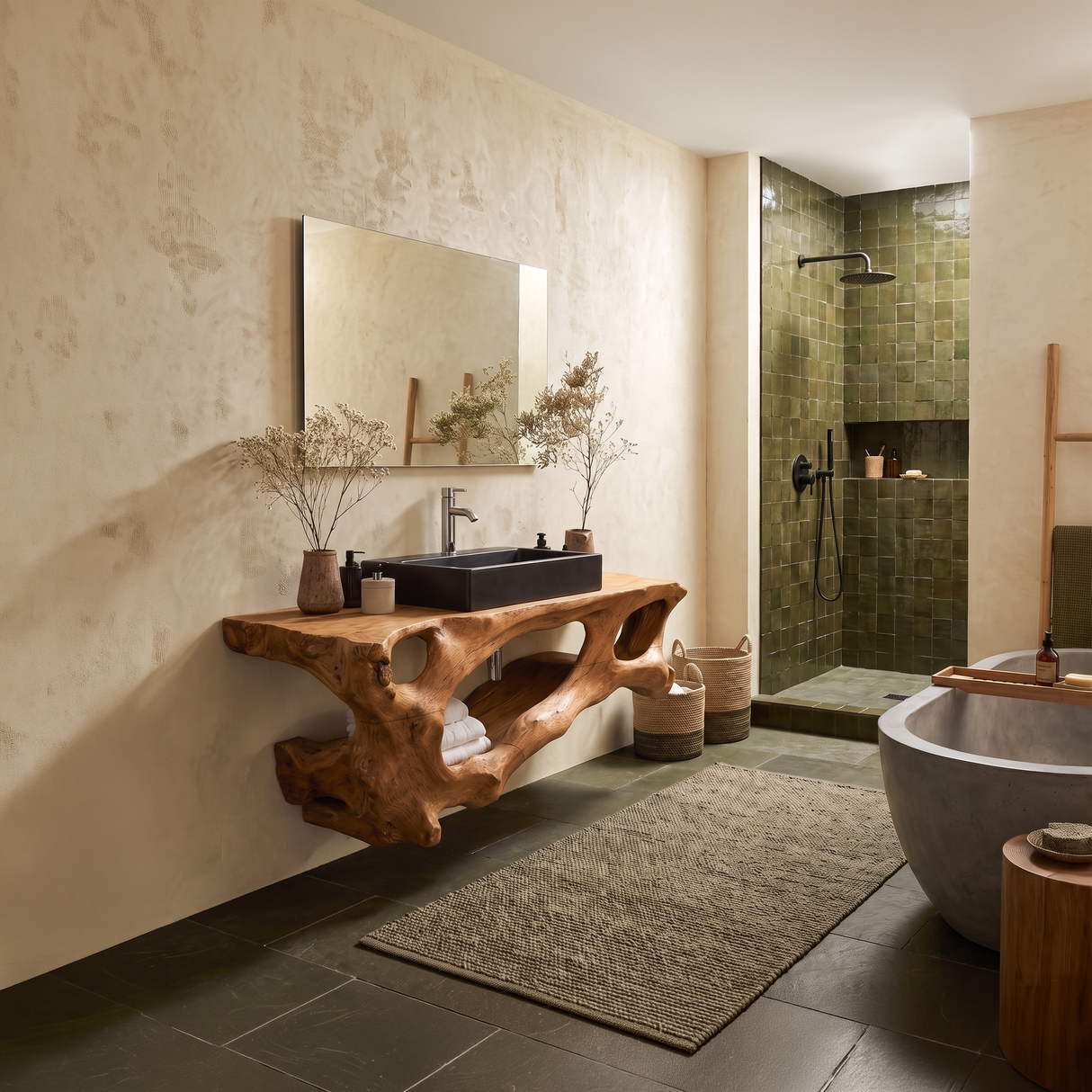 Unique Floating Vanity For Bathroom