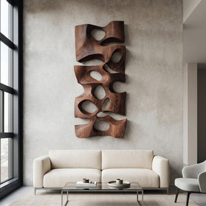 Modern Abstract Wall Sculpture For Living Room