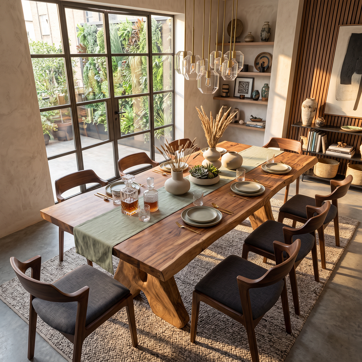 Farmhouse Dining Table For Vintage Furniture Look