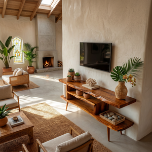Modern Organic TV Cabinet For Entertainment Space