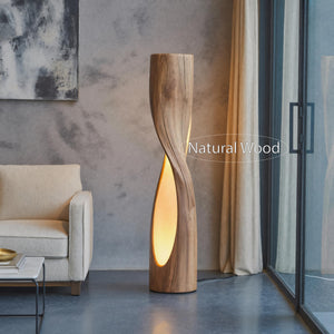 Artistic Twisted Floor Lamp For Bedroom Or Living Room