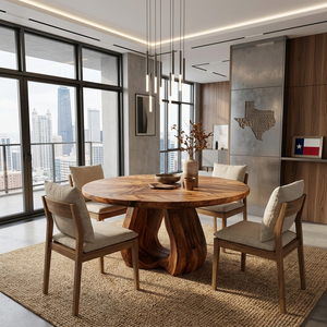 Contemporary Wooden Dining Table For Dining Area