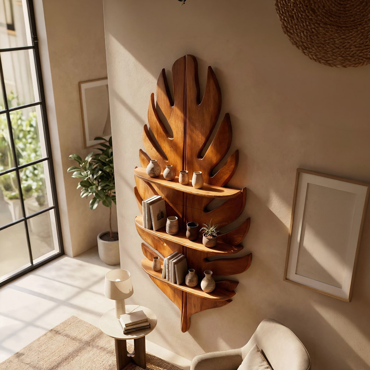 Modern Wall Shelf For Dining Room Display