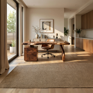 Contemporary Desk With Storage For Curated Home Office