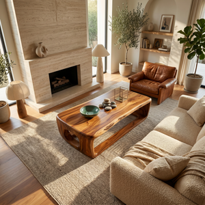 Luxury Storage Coffee Table For Lake House