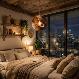 Japandi Accent Lamp Bedroom Nightstand Minimal Living Room Studio