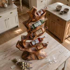 Rustic Wine Stand For Furniture Rustic Wood Display