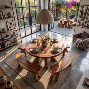 Rustic Kitchen Table For Warm Farmhouse Vibes