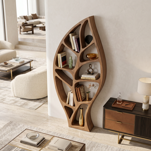 Minimalist Open Bookcase For Modern Home Office