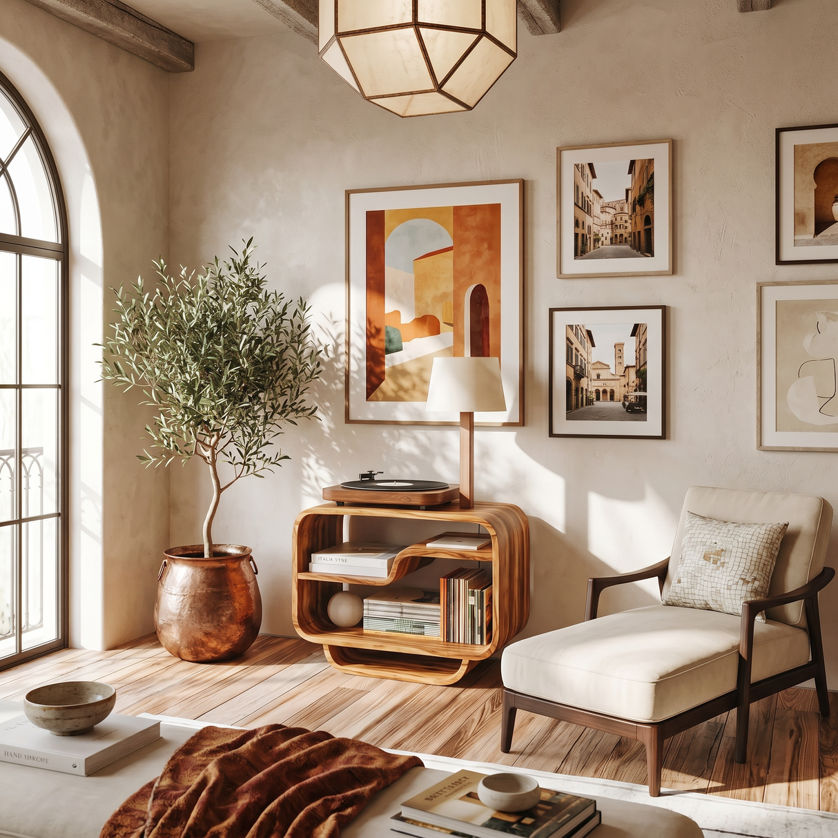 Farmhouse Style Media Cabinet For Entryway Decor