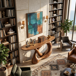 Modern Infinity Console Table Designer Interior