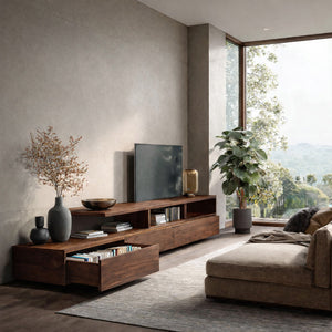 Quiet Luxury TV Console For Living Room