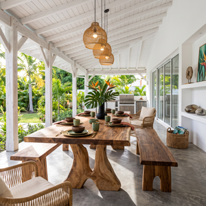 Farmhouse Dining Table For Vintage Furniture Look