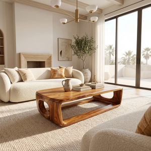 Luxury Storage Coffee Table For Lake House