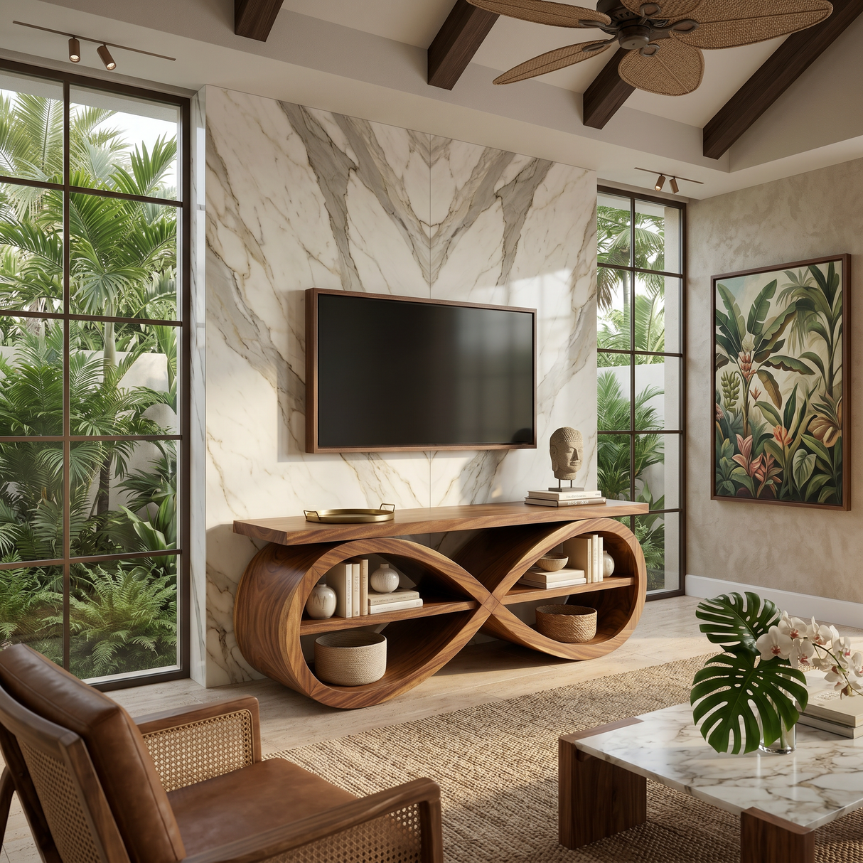Designer Media Unit Contemporary Home Décor