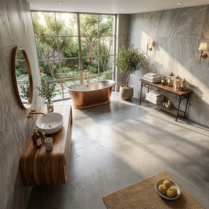 Modern Wall Mounted Bathroom Vanity With Drawers For Bathroom