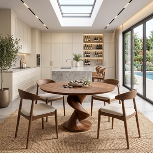 Modern Round Dining Table For Contemporary Dining Space