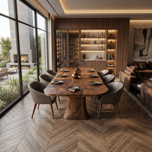 Contemporary Dining Table For Kitchen And Dining Areas
