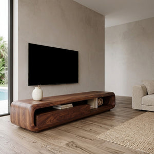 Quiet Luxury Minimalist TV Console For Living Room