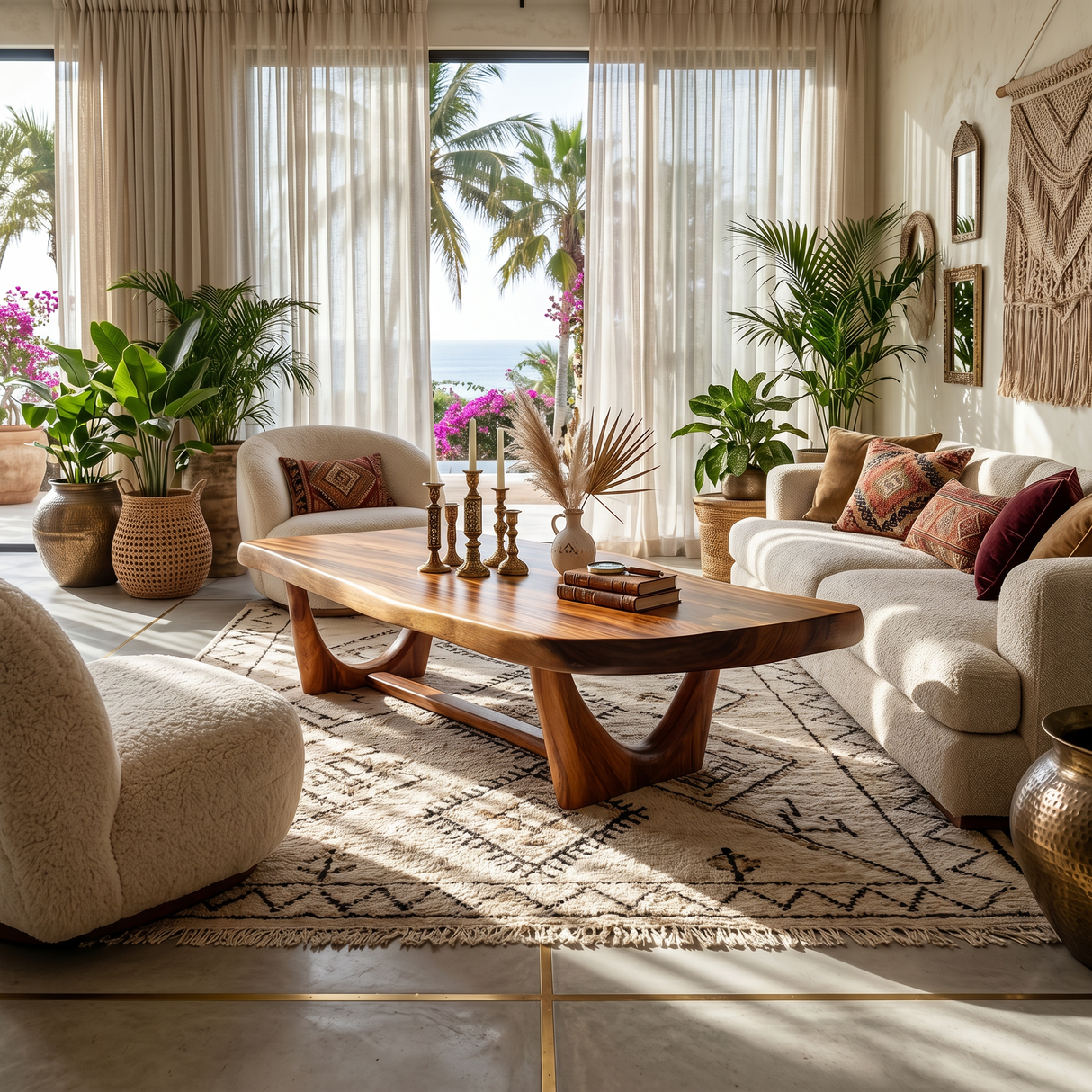 Cottage Coffee Table For Garden Style Room