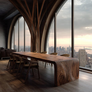Luxury Carved Dining Table For Modern Dining Room