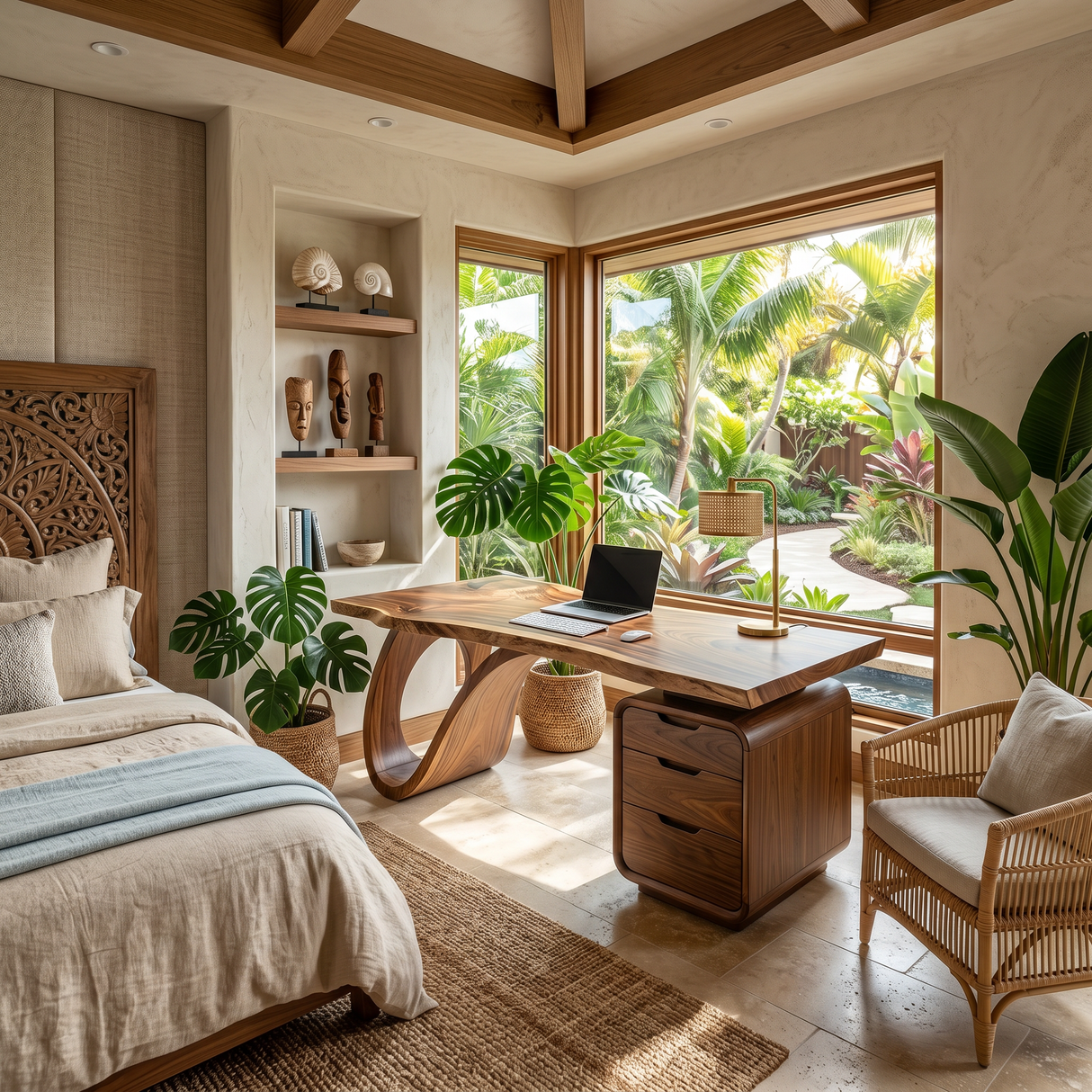 Modern Corner Executive Desk Coastal Home