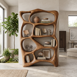 Contemporary Reading Bookshelf For Cozy Bedroom Interior
