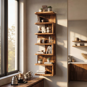 Minimalist Wall Mounted Shelf For Bathroom Essentials