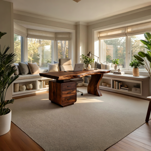 Contemporary Home Office Desk For Artistic Living Room