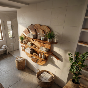 Contemporary Shelving Unit For Living Space Storage