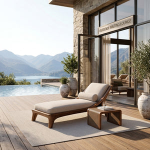 Modern Organic Wooden Sofa For Living Room Furniture