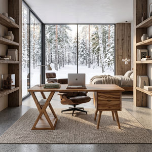Minimalist Executive Desk Creative Office