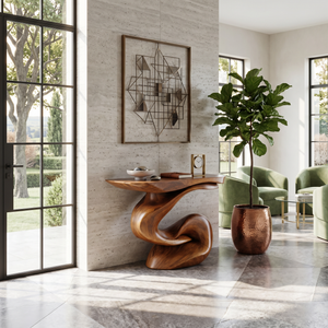 Handcrafted Accent Table Furniture Decor
