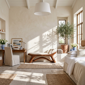 Minimalist Wooden Bench Modern Foyer